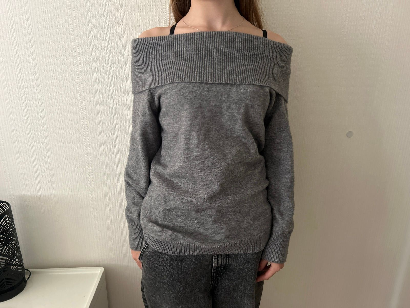 Off Shoulder Sweater