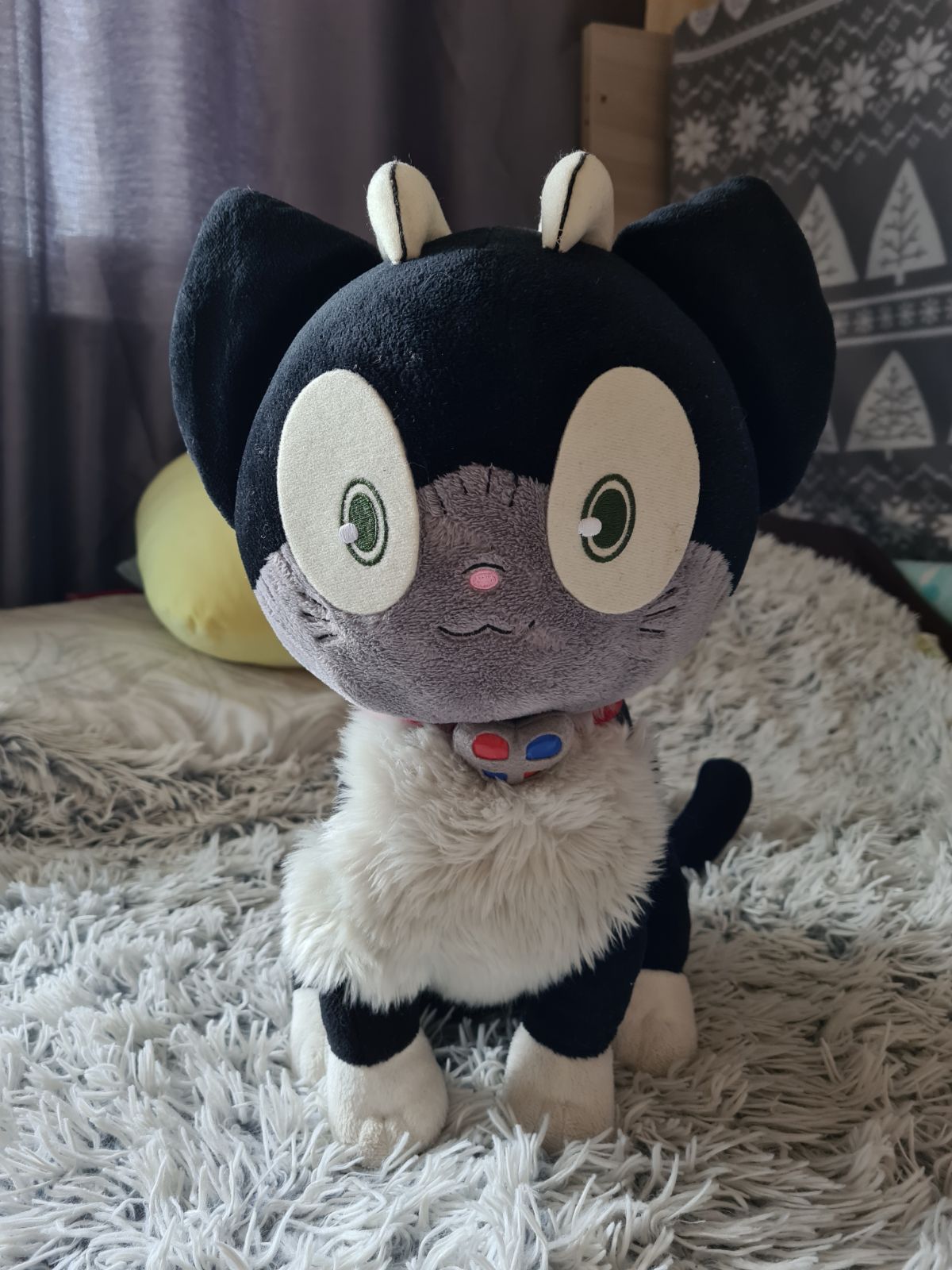 blue exorcist kuro plush