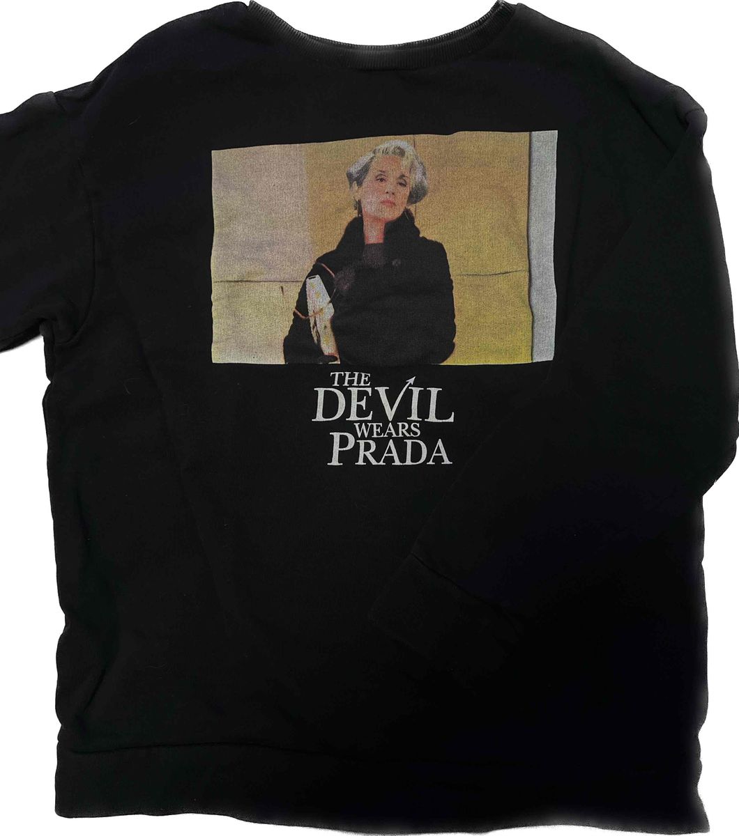 Naistele must the devil wears prada pusa crewnec Yaga EE