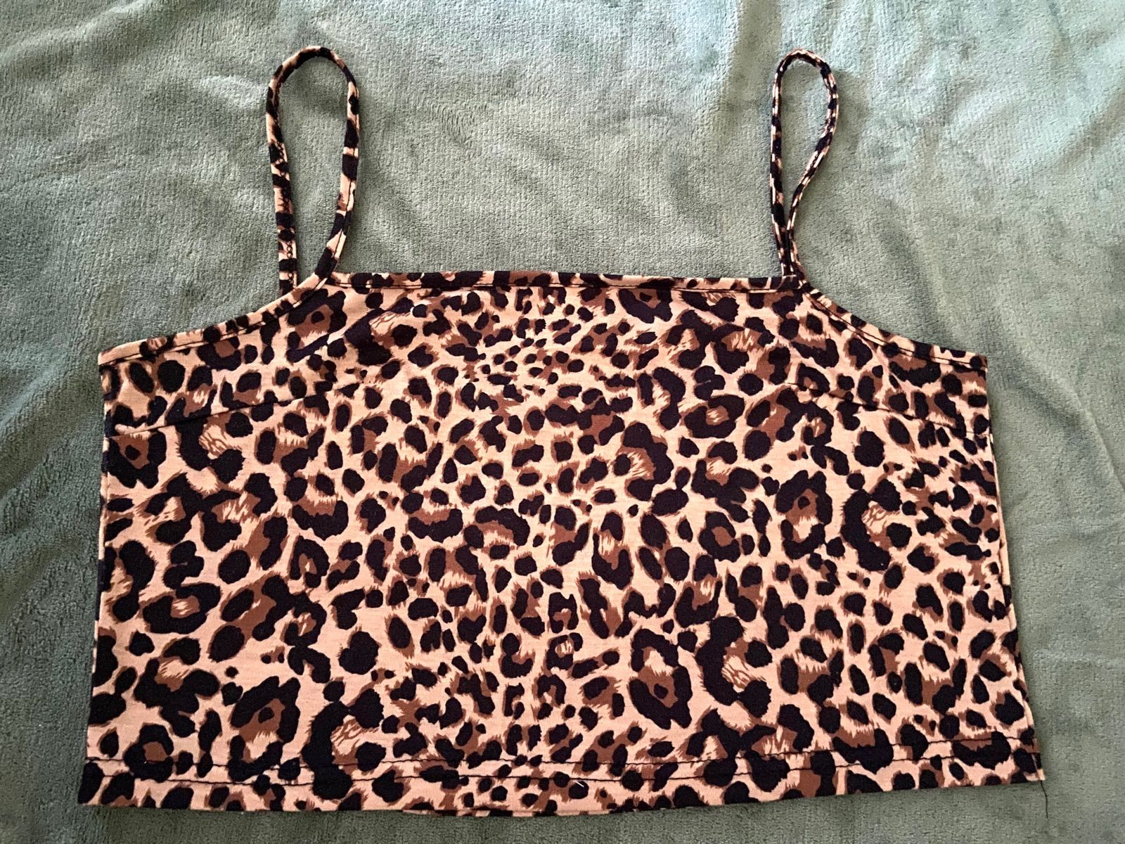 Leopard print top