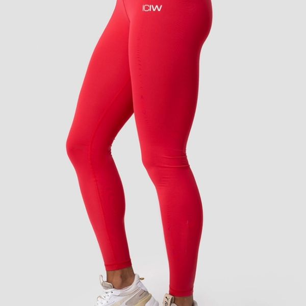 ICIW Scrunch Seamless Tights Deep Red