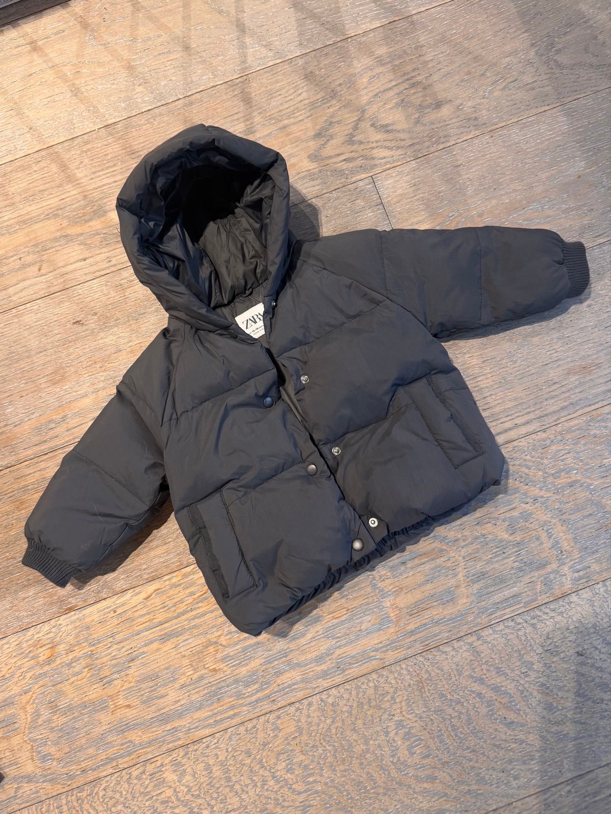 Padded hooded jacket