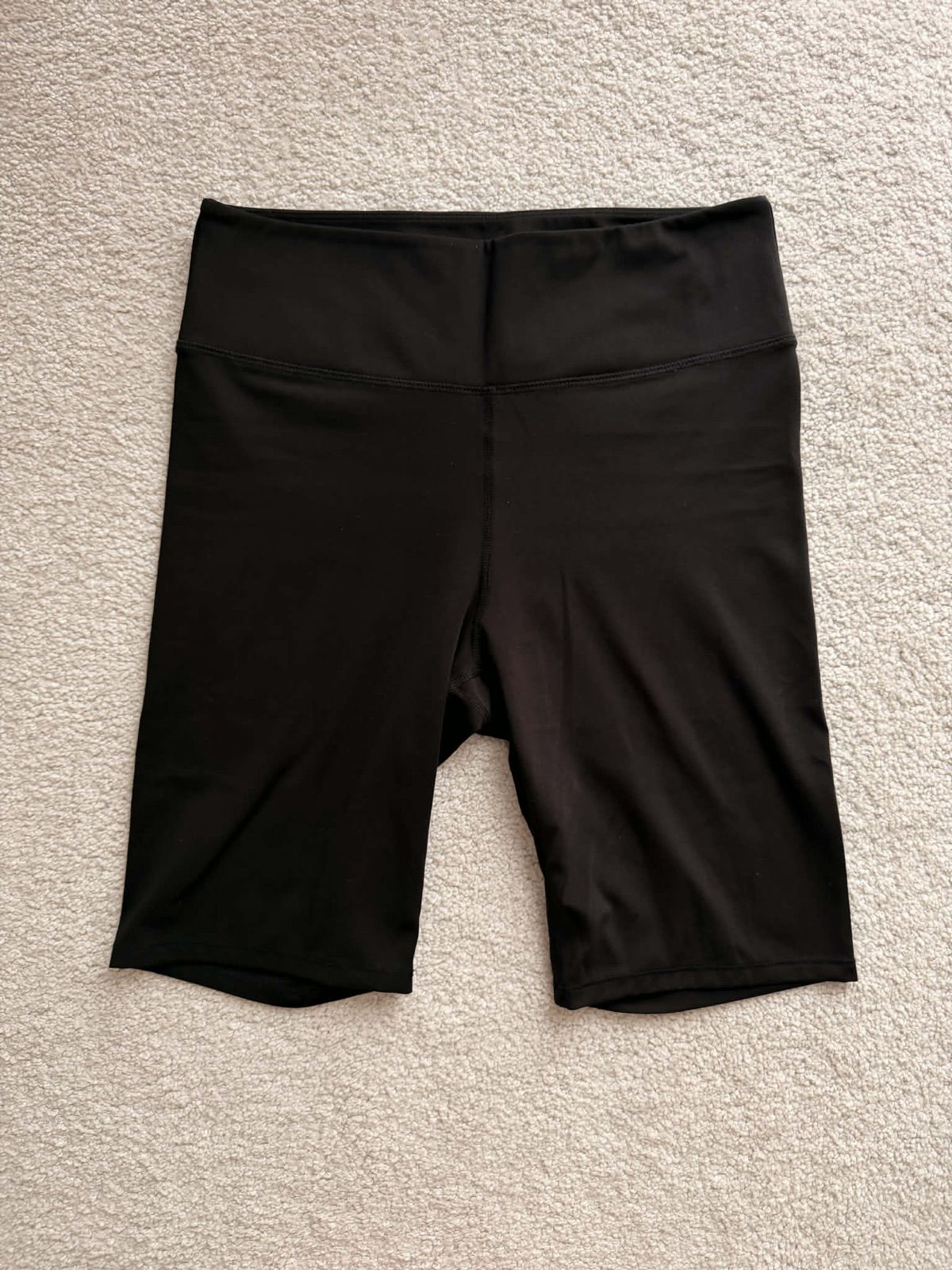 Black cycling shorts