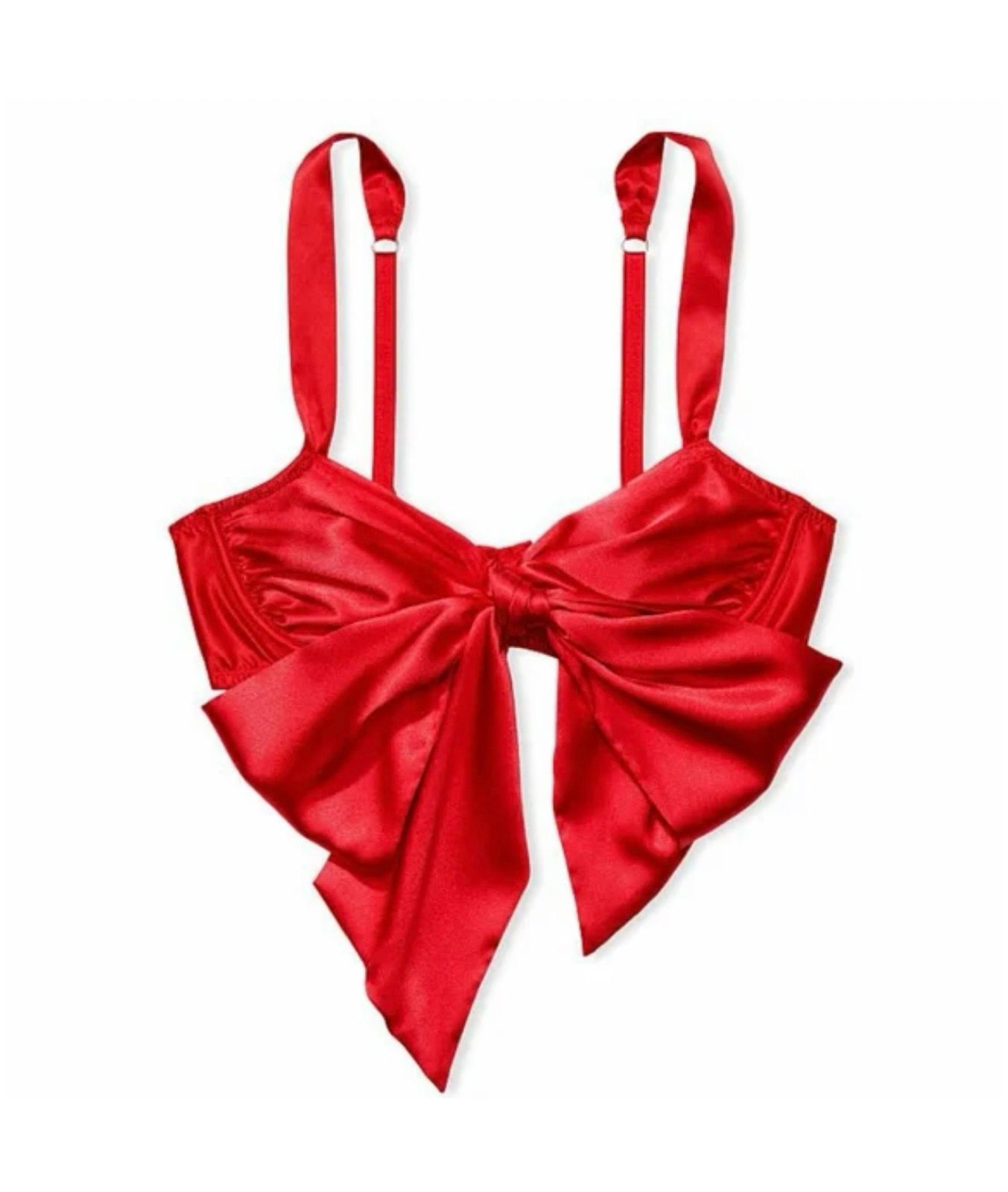 Victoria’s Secret Red bow bralette