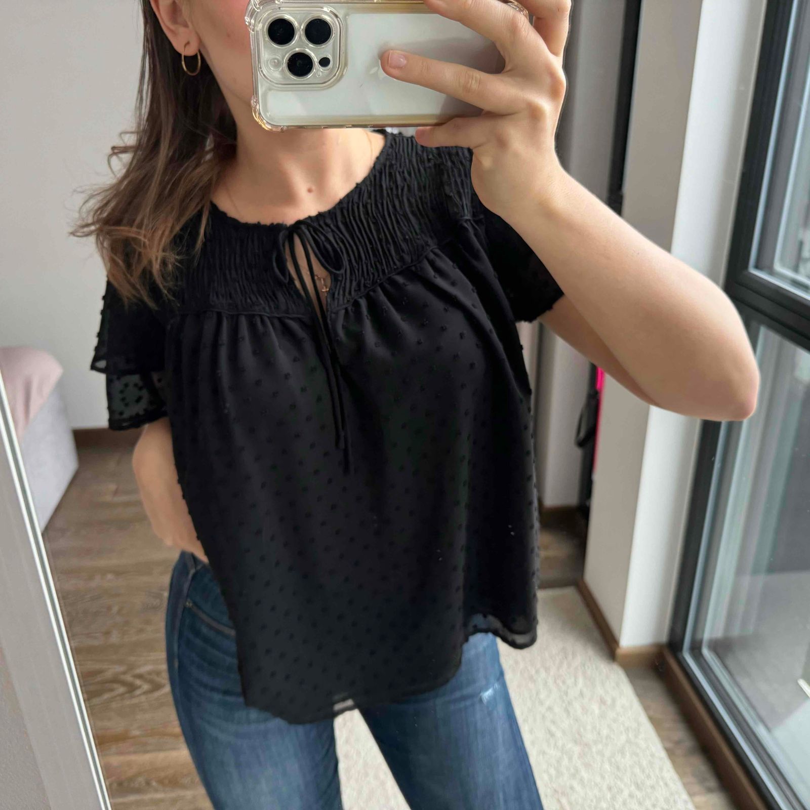 black women blouse
