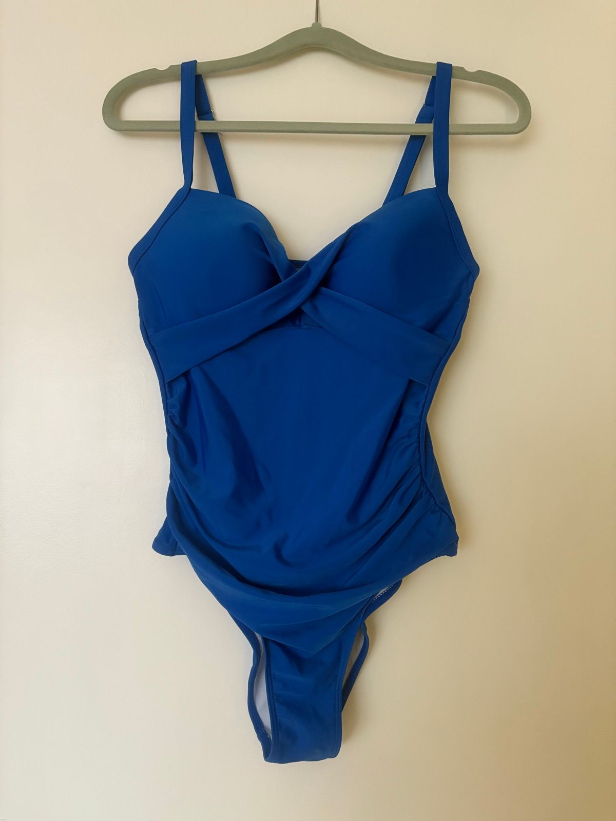 Blue swimsuit