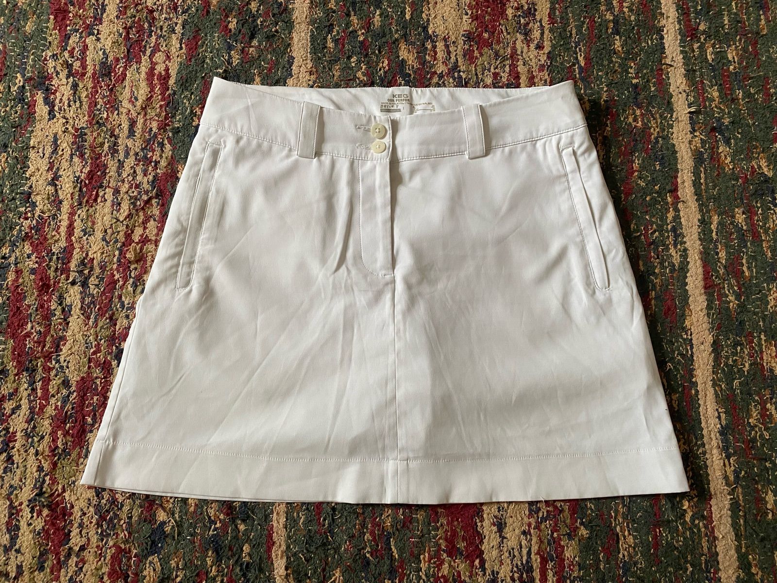 White skirt
