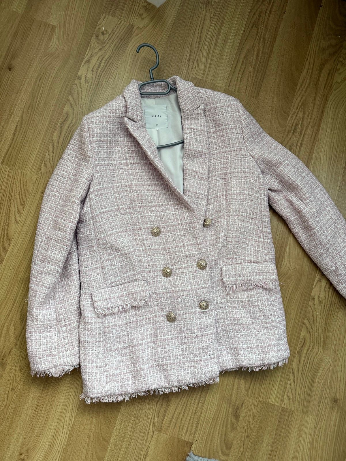 Tweed blazer jacket