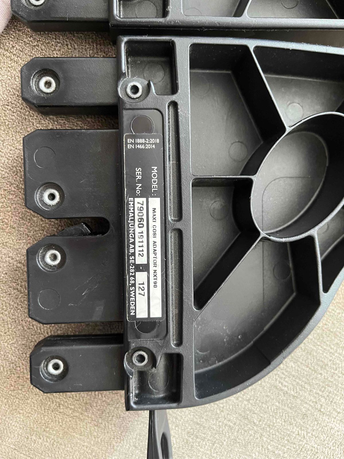 Lastele Emmaljunga turvahälli adapterid Sobib YAGA