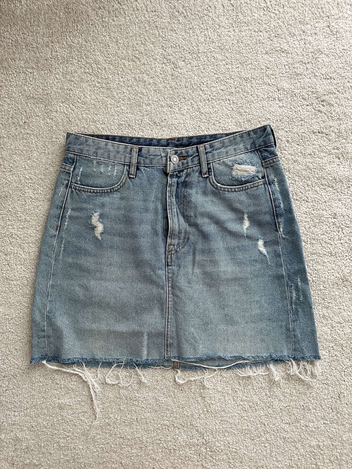 Denim skirt