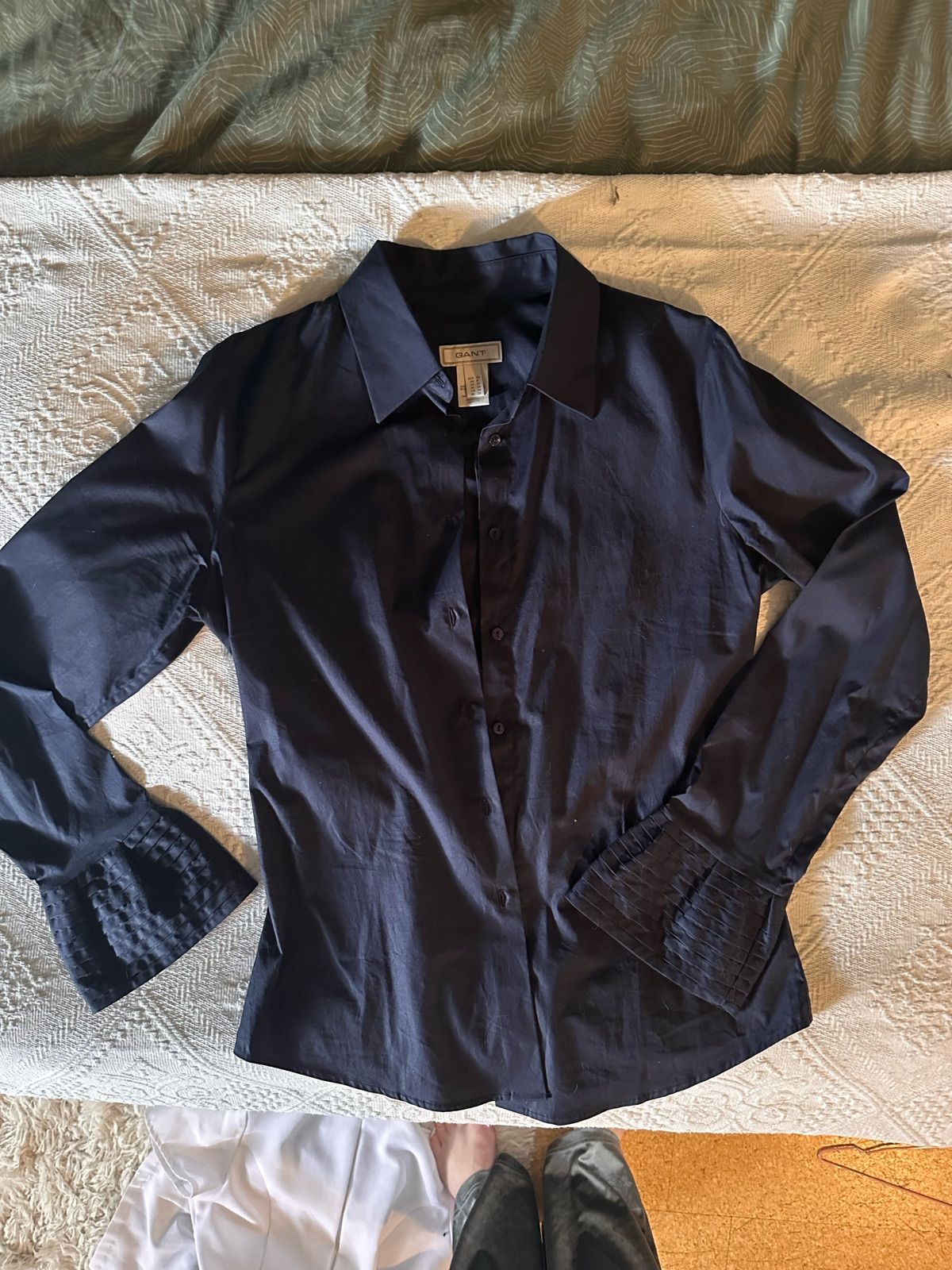 Navy blouse