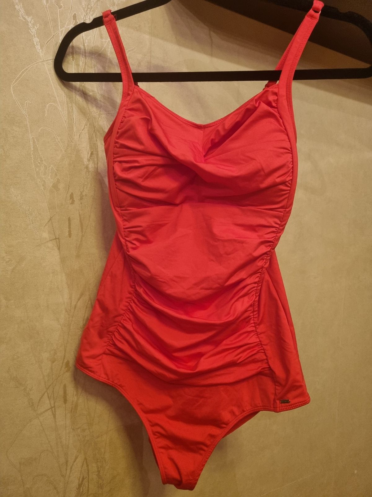 Red swimsuit