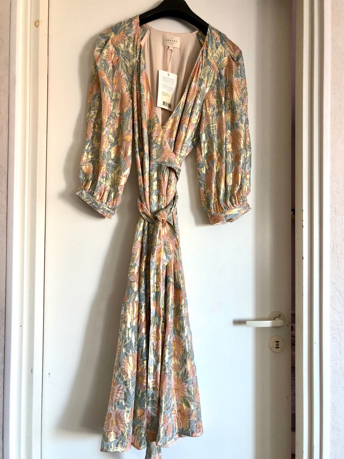 Robe orchidée sezane sale