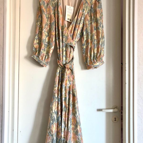 Sezane robe orchidee hotsell