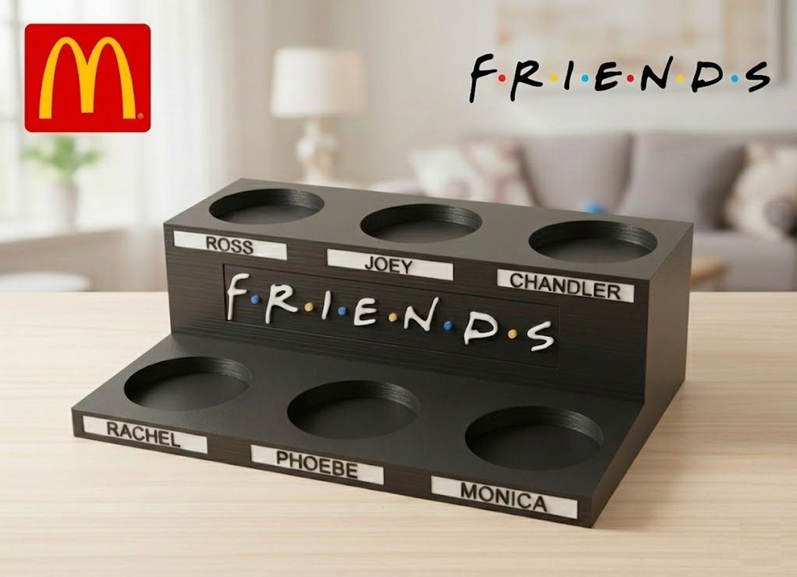 Friends x Mcdonalds riiul